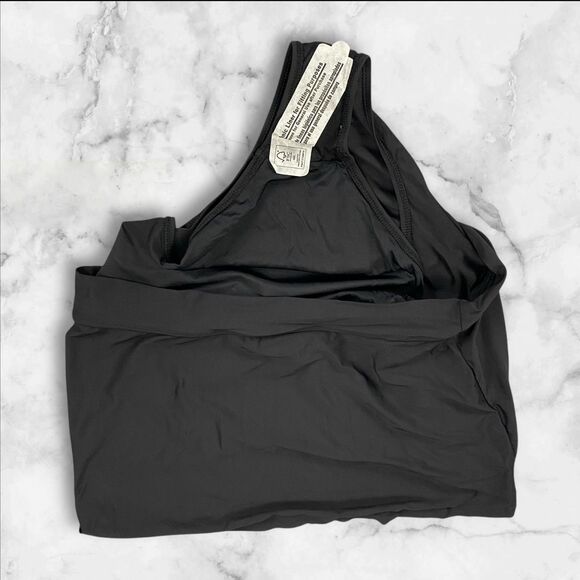 Anne Cole Womens Banded Side Slit Skirted Stretch Swim Bottom Size XXL - Picture 7 of 16